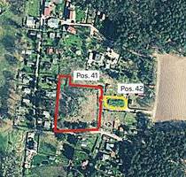 Unbebautes Erholungsgrundstück (teilbar) bei Wandlitz