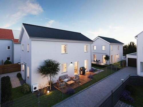 Hausansicht West - 4 Zimmer Einfamilienhaus in Worms