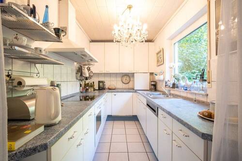 Offener Küchenbereich - 3 Zimmer Etagenwohnung in Fränkisch-Crumbach