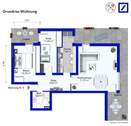 Grundriss 3-Zimmer-Wohnung - 