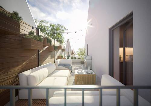 Dachterrasse zum relaxen - 2-Zi.-Dachterassenwohnung in unmittelbarer Nähe zur Pegnitz