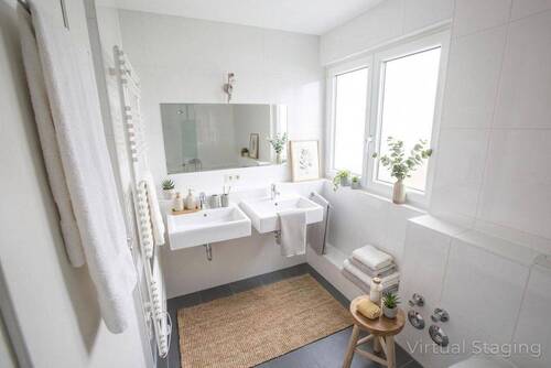 virtuell möbliert/Home Staging - 