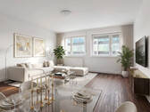 VISIO-Ess-Wohnzimmer - 3 Zimmer Etagenwohnung in Nürnberg