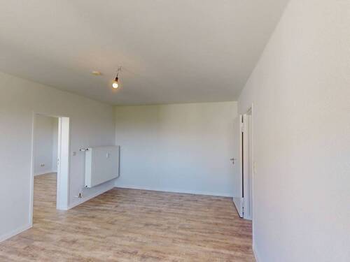 Ansicht II: Wohnzimmer - 2 Zimmer Etagenwohnung zur Miete in Flensburg