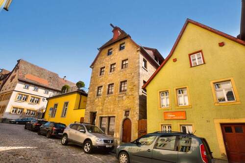 Außenansicht - 2 Zimmer Gewerbeobjekt (Büro, Produktion, Verkauf) zur Miete in Rothenburg ob der Tauber
