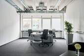 Bürofläche - Büroeinheit im Industrial Style & Produktionshalle - All-in-Miete