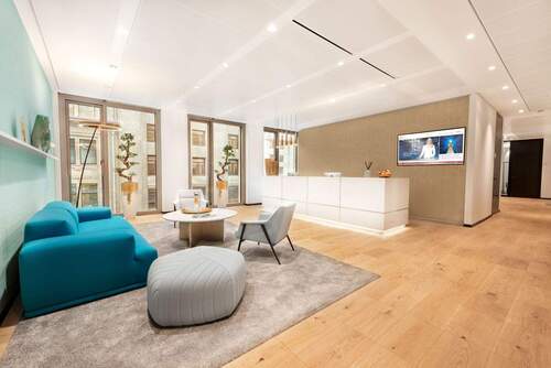 Empfang - Büro mit 27,00 m&sup2; in Düsseldorf zur Miete