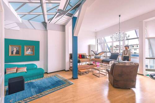 Wohnen mit Blick auf die Dachterrasse WE30 - 