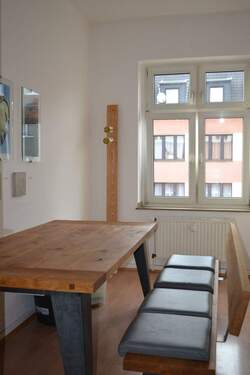 Esszimmer - Etagenwohnung mit 64,00 m&sup2; in Düsseldorf zur Miete