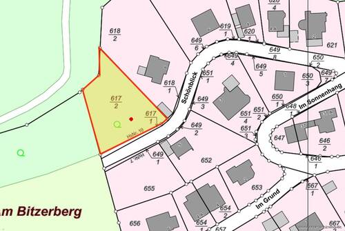 Lageplan Grundstück - 