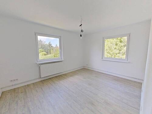 Ansicht II: Wohn- und Esszimmer - 3 Zimmer Etagenwohnung zur Miete in Nordenham