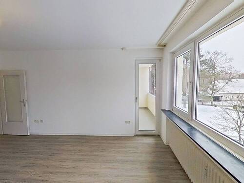Ansicht II: Wohn- und Esszimmer - 3 Zimmer Etagenwohnung zur Miete in Paderborn