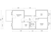 Grundriss - Etagenwohnung mit 59,00 m&sup2; in Zwickau zur Miete