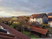 Blick vom Wohnzimmer Richtung Westen - 
