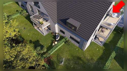 Luftbild - 2 Zimmer Etagenwohnung in Borken