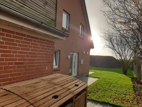 Blich zum eigenen Hauseingang - 