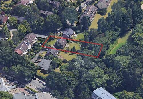 Vogelperspektive des Grundstücks - Grundstück zum Kaufen in Hamburg