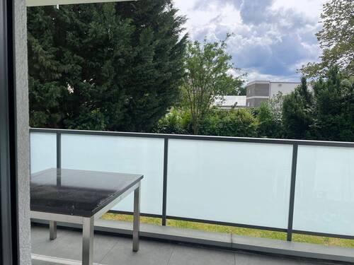 Blick vom Balkon - 