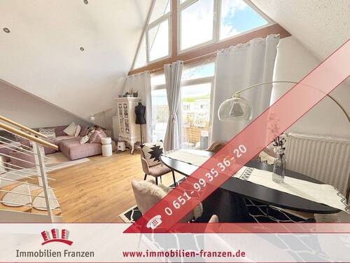 Titelbild - Schweich: Stilvolle Maisonettewohnung mit Loftflair & Tiefgaragenstellplatz