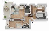 Illustrierter Grundriss - 