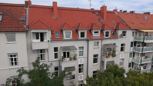 Rückansicht - 3 Zimmer Etagenwohnung in Hannover