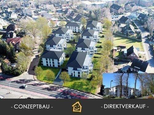 Visualisierung - Moderne Penthouse 4 Zi, 120m² Neubau Wohnung, Bürgervillen Quartier Gerbertstraße, KfW, Tiefgarage, Terrasse, 65 Wohnungen bereits verkauft...