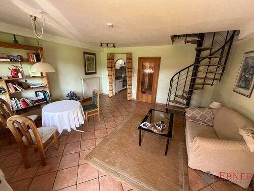 1540 Wohnzimmer 1 - Maisionette-Wohnung in Aussichtslage im Zellertal Drachselsried