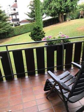 Blick vom Balkon - 