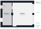 Grundriss Garage und Werkstatt - 