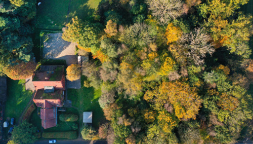 Vogelperspektive - Einfamilienhaus in Osterholz-Scharmbeck zum Kaufen