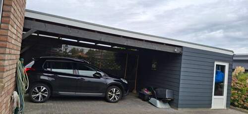 Carport mit Geräteraum - 