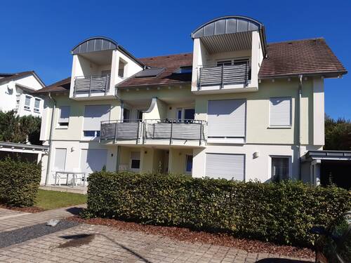 Außenansicht Eingangsseite 1.jpg - 2 Zimmer-Wohnung in Ortsrandlage von Scheer