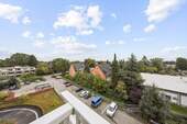 Ausblick Balkon - Etagenwohnung mit 50,00 m² in Hamburg zum Kaufen