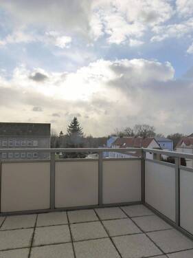 Balkon - 2 Zimmer Etagenwohnung in Lutherstadt Wittenberg