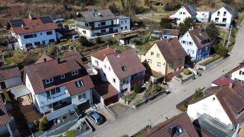 Luftbild_1 - 6 Zimmer Mehrfamilienhaus, Wohnhaus zum Kaufen in Mühlacker
