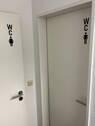 Damen / Herren WC getrennt - 