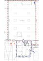 Grundriss Halle und Büro - 