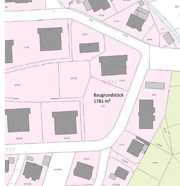 Flurkarte Lageplan - 