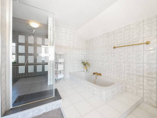 Badezimmer - Einfamilienhaus mit 172,90 m&sup2; in Golmbach zum Kaufen