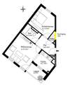 Grundriss kleine Wohnung - 