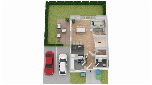 Erdgeschoss - 7 Zimmer Doppelhaushälfte in Goldbach