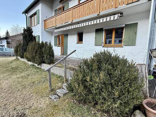 Terrasse mit Zugang zum Garten - 