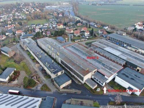 Halle 3_Luftbild - Halle in Obergurig