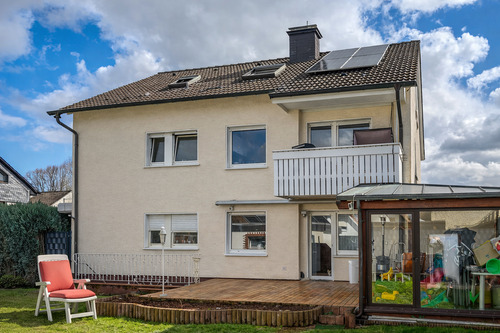 Ansicht-Gartenseite - 6 Zimmer Mehrfamilienhaus, Wohnhaus zum Kaufen in Menden