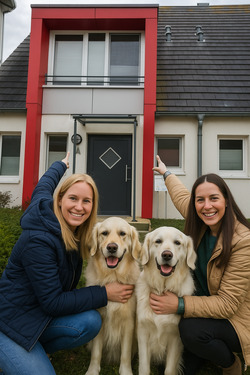 deichhaus aussen hund.png - Einfamilienhaus in Breege zum Kaufen