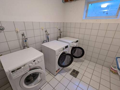 Waschraum im Keller - 