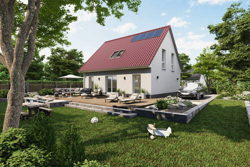 EFH S621 mit Putzfassade.jpg - Einfamilienhaus - 453.000,00&nbsp;EUR Kaufpreis, ca.&nbsp; 153,00&nbsp;m&sup2;&nbsp;Wohnfl&auml;che
