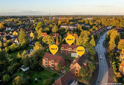 Ansicht Whg. 1.JPG - Terrassenwohnung mit 68,90 m² in Eckernförde zum Kaufen