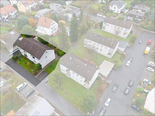Luftaufnahme - Mehrfamilienhaus, Wohnhaus zum Kaufen in Aschaffenburg