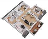 3D-Grundriss - 